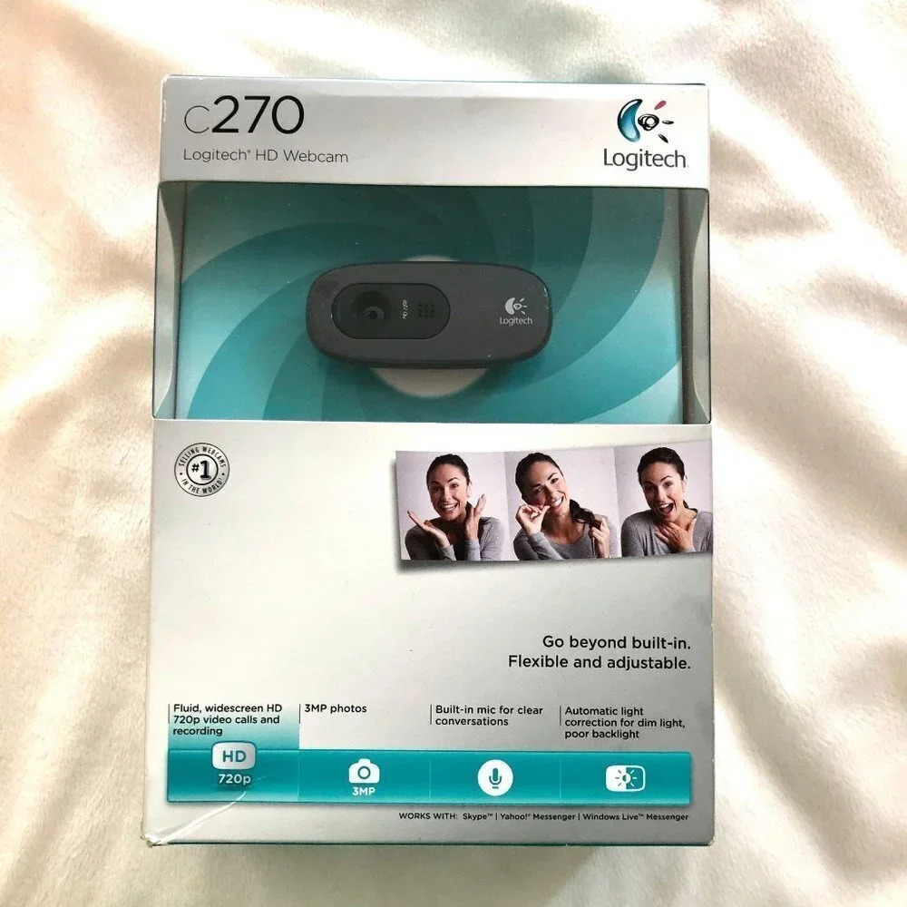 Logitech | c270 HD Webcam 720p